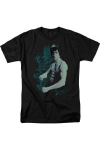 Футболка с коротким рукавом для взрослых Bruce Lee Feel Gildan, черный