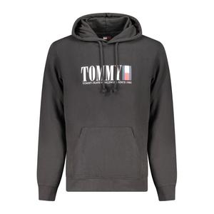 Черный хлопковый мужской свитер Tommy Hilfiger