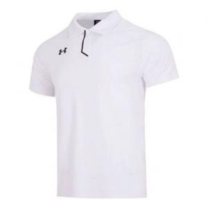 Футболка polo shirts 'white' Under Armour, белый