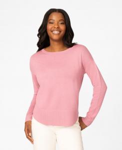 Укороченный свитер с закругленным низом, надеваемый через голову Melissa Paige, Polignac