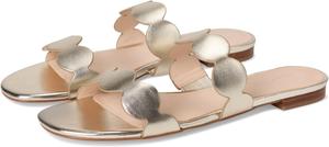 Сандалии Jack Rogers Women's Greglen Slide - Metallic Nappa, Jacks Platinum