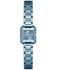 Женские часы Kira Square с разноцветным браслетом из нержавеющей стали 18 мм Tory Burch, multicolor