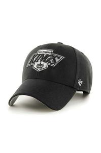 Хлопковая бейсболка NHL LA Kings 47 brand, черный
