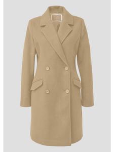 Уличное пальто в цвете 8404_песчаник QS