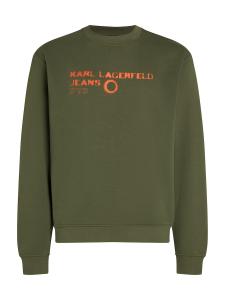 Толстовка KARL LAGERFELD JEANS, темно-зеленый
