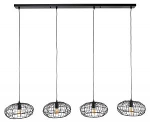 Подвесной светильник KAWOLA LIMEIRA, черный - металл - 170 x 150 x 34 см