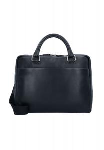 Кожаный портфель Berlin 38 см с отделением для ноутбука LEONHARD HEYDEN, черный
