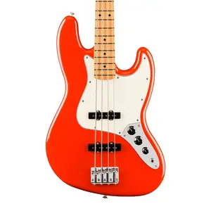 Fender Player II Jazz Bass - кораллово-красный с грифом из клена