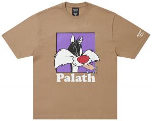 Футболка Palace x UGG Looney Tunes, коричневый