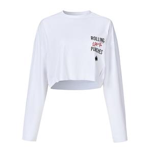 Футболка женская HOTSUIT, серебристо-белый