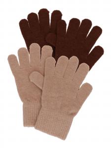 CeLaVi Перчатки в цвете беж, темно-коричневый