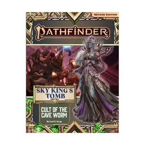 #194 "Sky King's Tomb #2 - Cult of the Cave Worm", Pathfinder Roleplaying Game (2nd Edition) - Adventure Path #175 - #200, мягкая обложка