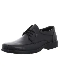 Rieker Черные туфли на шнуровке