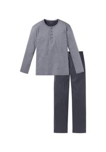Эбеновая пижама SCHIESSER, антарцитовый