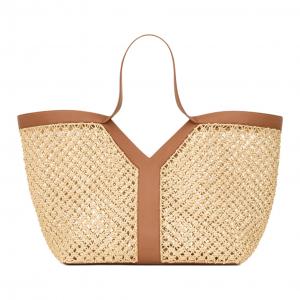 SAINT LAURENT Рафия сумка корзина