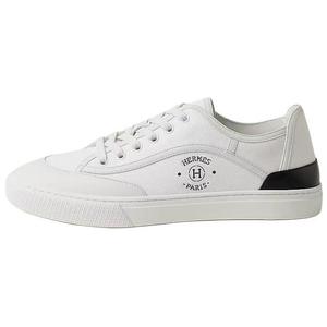 HERMES Мужские белые низкие скейтерские кеды