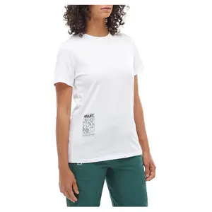 Футболка с коротким рукавом Millet Chamonix Flower, белый