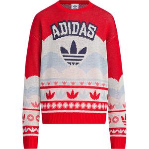Свитер для школьников Adidas Originals, красный