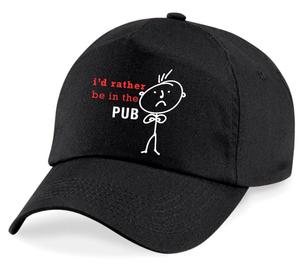 Я бы предпочел быть в кепке паба 60 SECOND MAKEOVER, черный