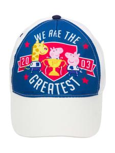 Бейсболка Peppa Pig, белый