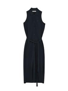 Платье до колена Polo Club, темно-синий