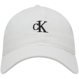 Calvin Klein Хлопковая бейсболка унисекс, YAF-Moon White