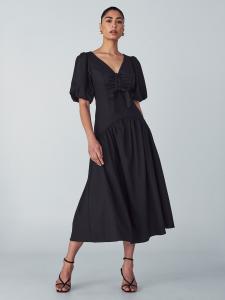 Миди платье Willa Inez, Black