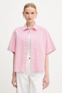 Рубашка United Colors Of Benetton, розовый