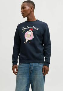 Толстовка Jack & Jones X-MAS, Sky Captain/Dark Blue