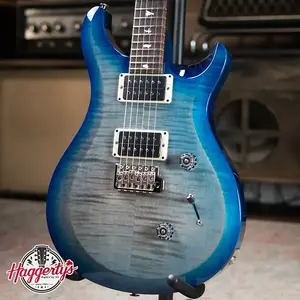 Электрогитара PRS S2 Custom 24 - Faded Gray/Black Blue Burst с сумкой для переноски