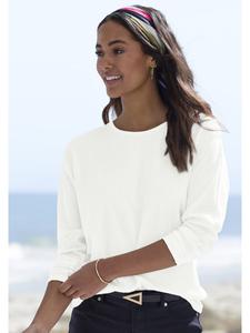 Рубашка с длинным рукавом Vivance, кремовый