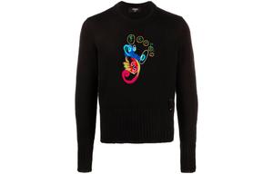 Свитер Noel Fielding Seahorse FENDI, черный