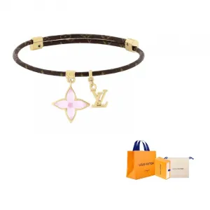LOUIS VUITTON Браслеты из смолы и металлических деталей Women's Brown