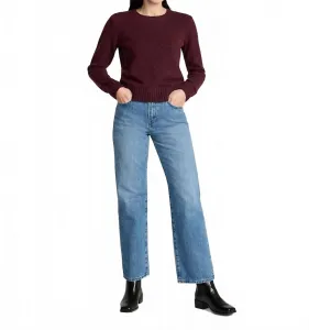 Свободный свитер Shetland Collection Crew из коллекции Shetland, цвет бордовый вереск Pendleton