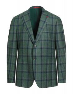 Блейзер Isaia, зеленый