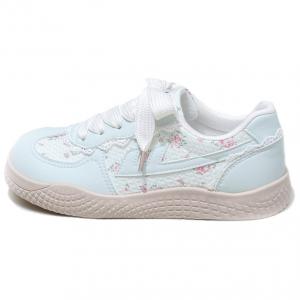 WARRIOR Износостойкие и легкие низкие повседневные туфли женские светло-голубого и бежевого цвета