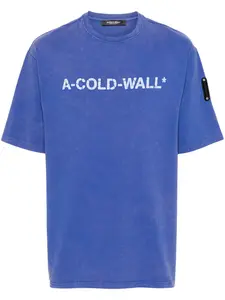 Футболка Overdye Logo A-COLD-WALL*, синий