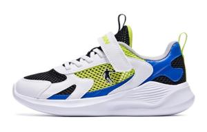 Детские кроссовки GS Low-top Белые/Черные/Синие Qiaodan