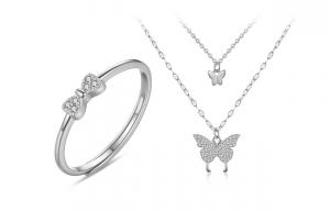 GIFU Кольцо открытое из стерлингового серебра 925 пробы Women's