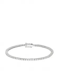 Браслет Tennis из белого золота с бриллиантами VEYNOU, серебряный