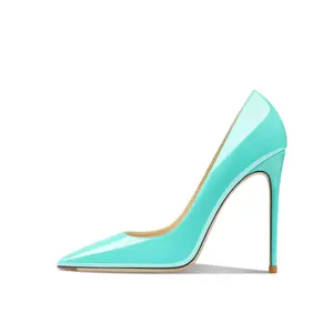 Siwei Женские туфли на тонком каблуке, цвет небесно-голубой