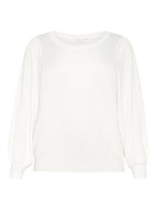 Джемпер с жемчужным рукавом karena KAFFE Curve, цвет Chalk