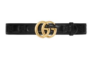 GUCCI Женский кожаный ремень, Black