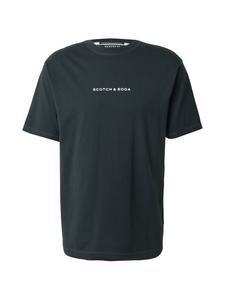 SCOTCH & SODA Футболка в темно-зеленом цвете