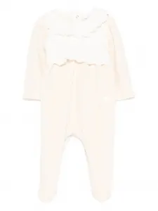 Пижама с оборками Patachou, бежевый