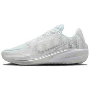 Nike Баскетбольные кроссовки Air Zoom GT Cut с низким верхом, устойчивые к истиранию, унисекс, белые, версия Overseas