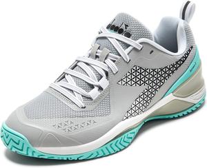 Женские теннисные кроссовки Diadora Blushield Torneo 2 для всех типов покрытия, черный