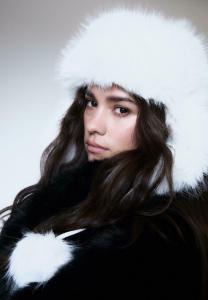 Шапка Stradivarius Beanie, White