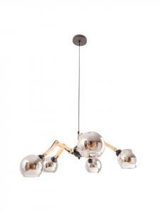 Näve Подвесной светильник "SOITO" черного цвета - (Д)80 см x (Ш)80 см x (В)130 см