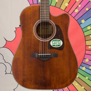 Акустико-электрогитара Ibanez AW54CE с верхней декой из цельного махагони